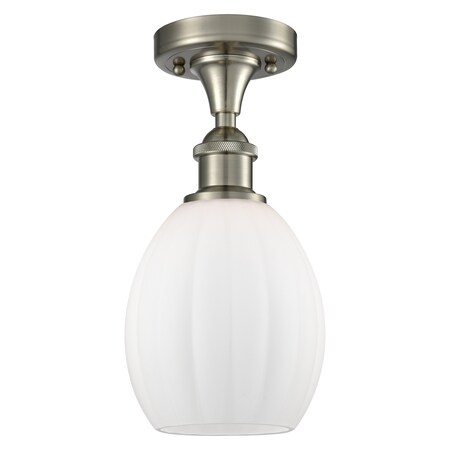 Innovations Lighting One Light Vintage Dimmable Led Semi-Flush Mount 516-1C-SN-G81-LED